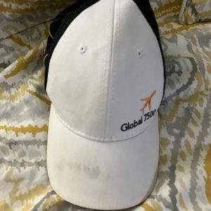 Bombardier global 7500 jets strapback flying mesh adjustable pilots hat osfa cap